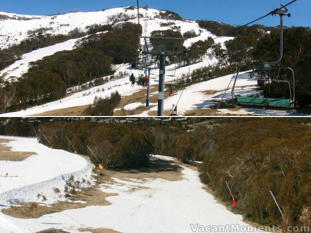 Meadows this morning<BR>Loooking down to Tower 10