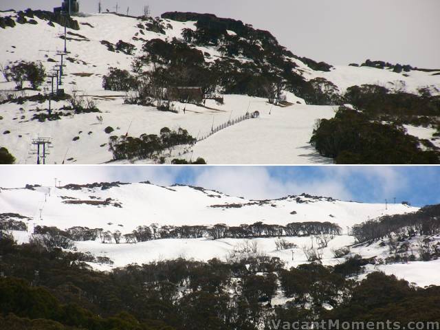 Upper Supertrail and Central Spur this arvo