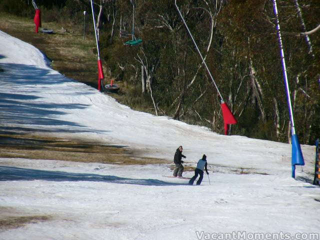 Ben and Alina on Milk Run yesterday