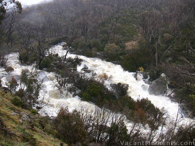 Thredbo River about half way between DHG and the village