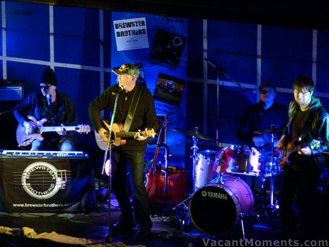 The Brewster Brothers in the Village Square last night