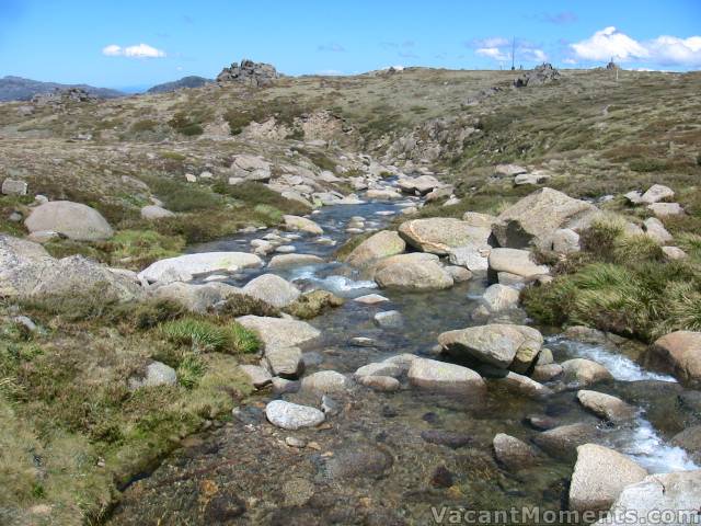 Looking back towards Eagles Nest