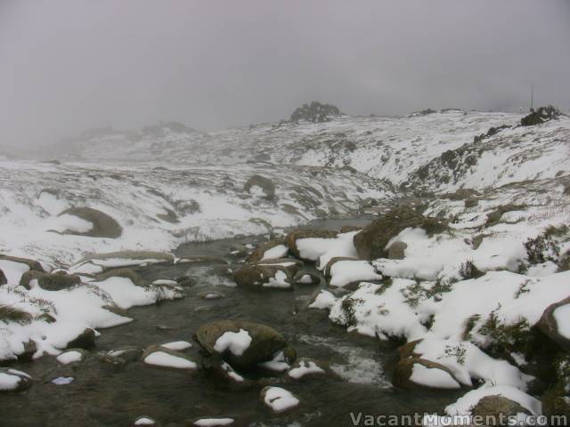 Looking back towards Eagles Nest