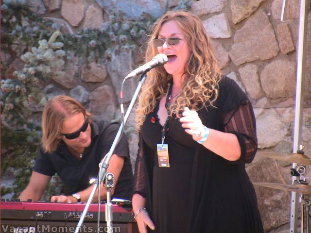 Gail Page at Poolside