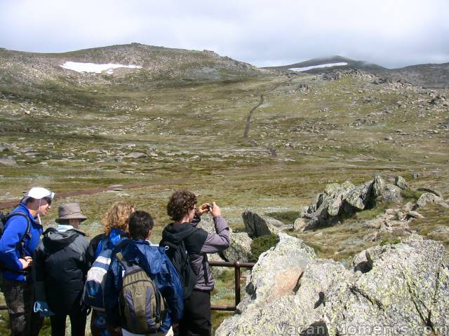 Mt Kosciuszko in the distance, from the Kosi Lookout<BR>taken 9 days ago and theres been a lot of rain since then