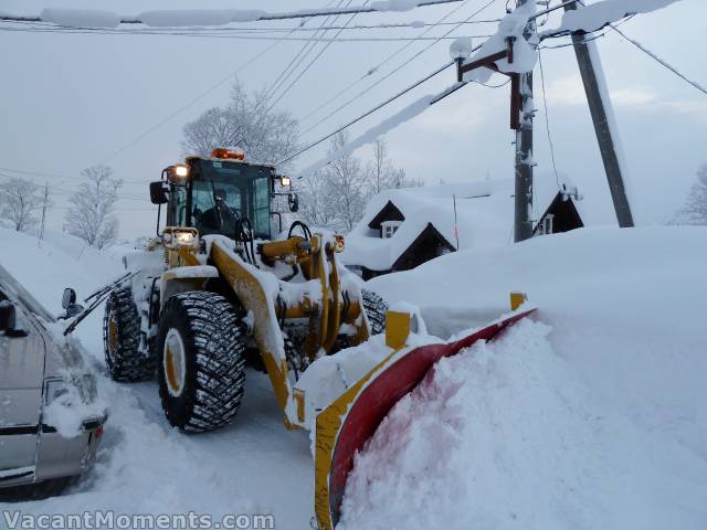 Get those roads cleared - there's skiing to be done!