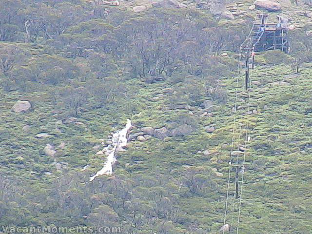 Waterfall beside Ramshead chair at the beginning of this week