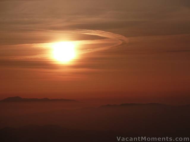 Sunset over Niseko