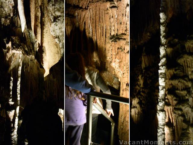 Climbing down into the belly of Jersey Cave