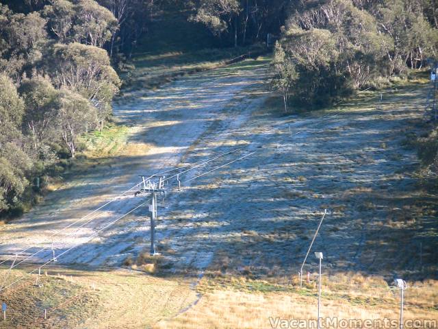 Frosty slopes