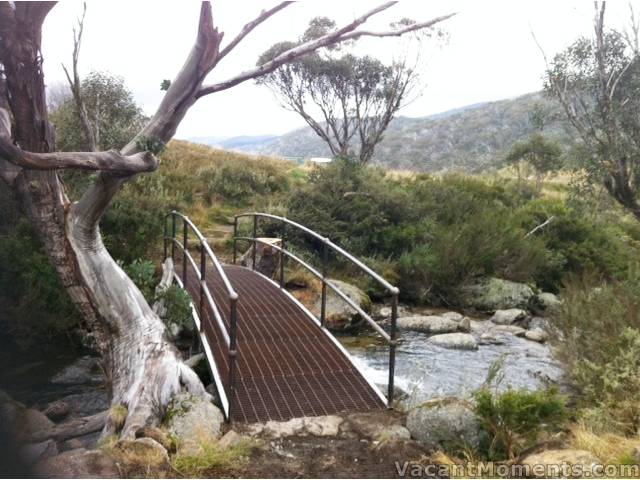 New walking bridge at Dead Horse Gap<BR>photo by Acacia