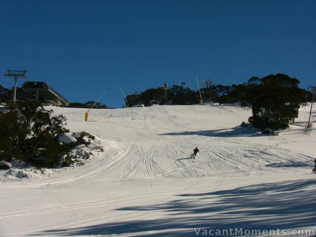 Ray on his second run (photo by Marion)