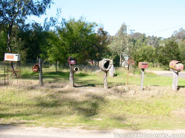 Eclectic mailboxes