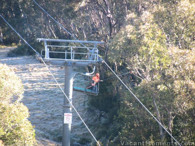 Pre-dump trimming on Kosi chair on Wednesday