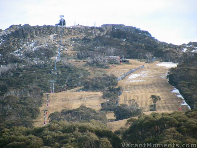 Upper Supertrail yesterday