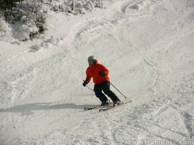 Greg left 75cms at Ben Lomond to ski Thredbo