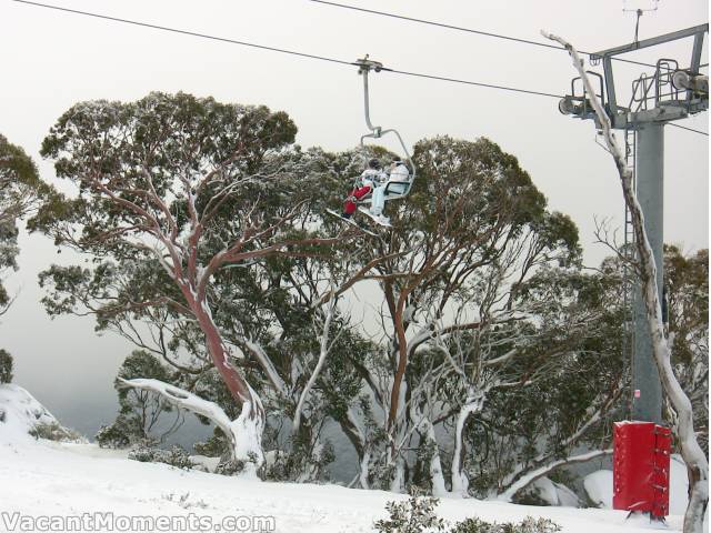 Looking towards Boundary Rider - No, it's not open yet