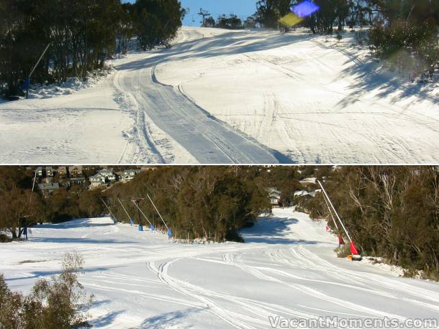 Supertrail below BunnyWalk<BR>Milk Run and Lower Supertrail