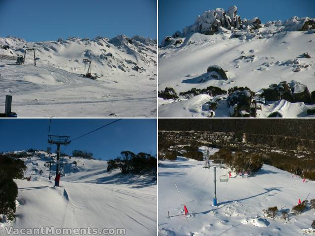 Basin - Karels - Upper World Cup - Looking down Kosi Chair