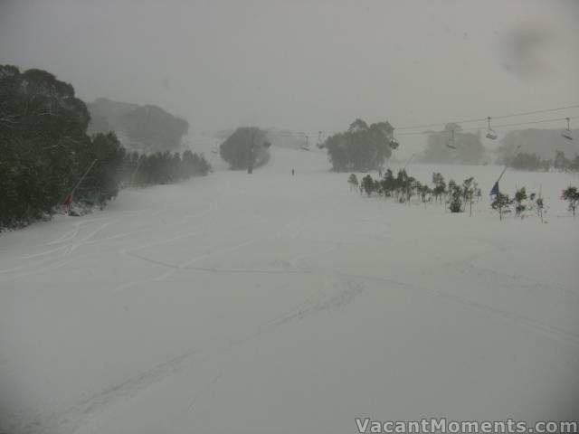 Bottom of Hump Run above Tower 10