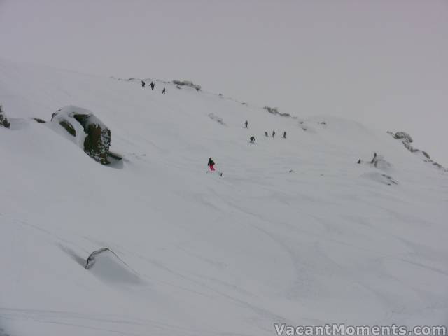 Rim Run above Basin