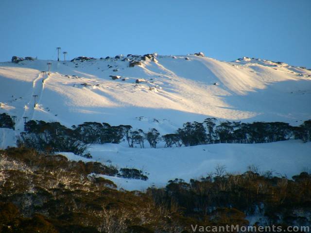 The sun rose early to reveal a special day in Thredbo