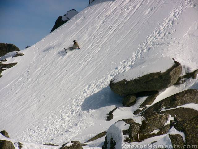 The fast way down