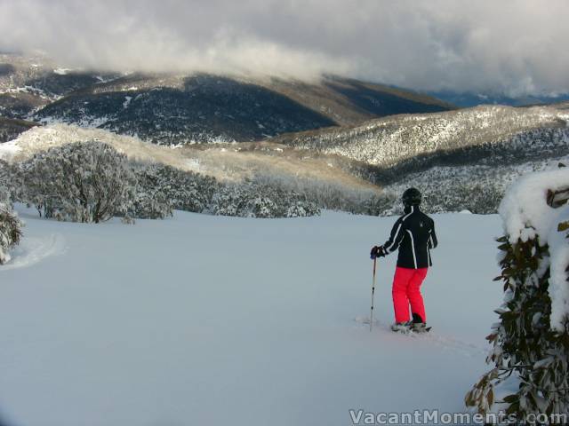 An untracked run to Dead Horse Gap ahead