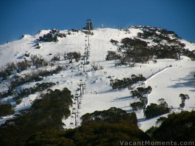 Eagles Nest - bumps were groomed out yesterday