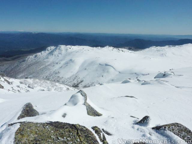 Looking from the Ramsheads towards Leatherbarrel Creek<BR>photo courtesy of Richard & Sally 