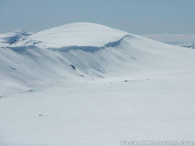 Mount Kosciuszko and the cornice<BR>photo courtesy of Sally & Richard