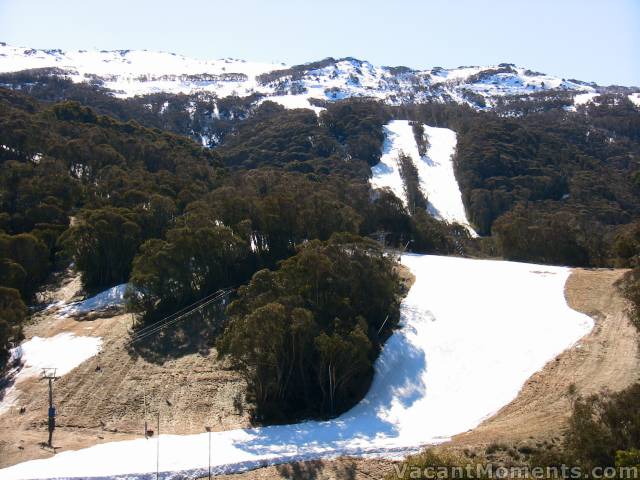 Lower Sundance today with High Noon in the background