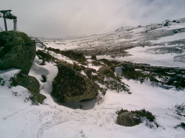 Kosi walking track behind top of Basin