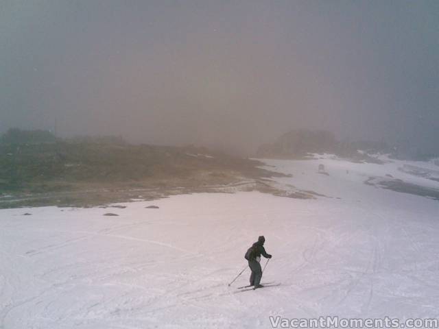 Mauro's first day on skis