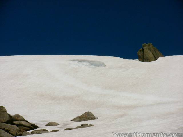 That crevasse on the North Face mentioned in my <a href=http://www.ciau.com.au/snow/rrhist3.asp?rrid=639 target=_blank>previous report</a>