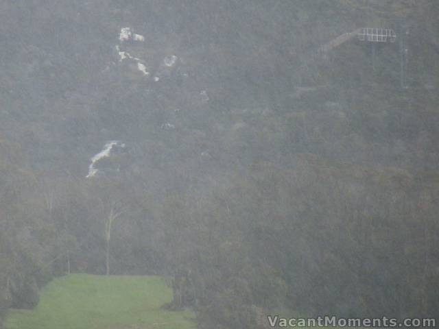 Waterfalls near top station of Gunbarrel on Nov 30th