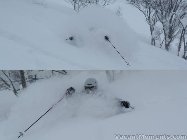 No more party or exporing, just deep pow