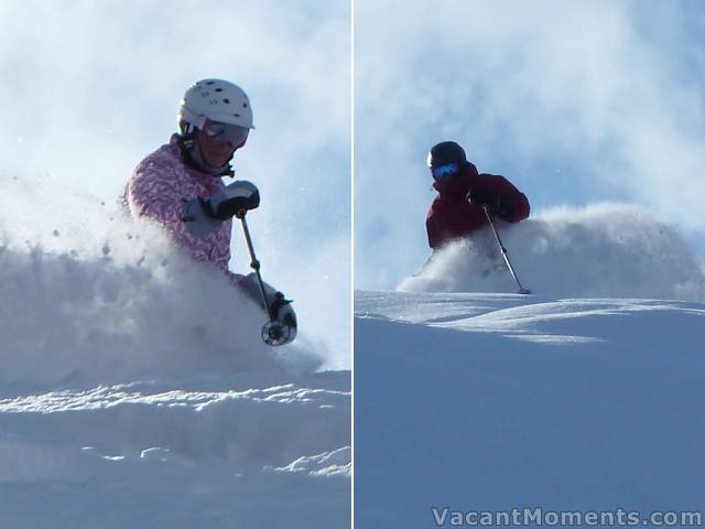 Last minute additions to this report showing Janette and Brian in the untracked yesterday<BR>and I note the sky is blue again