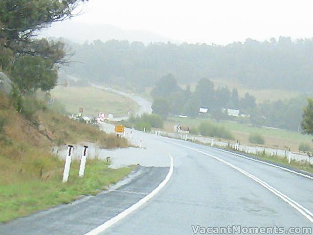 Alpine Way  to Thredbo - approaching Wollondibby Road