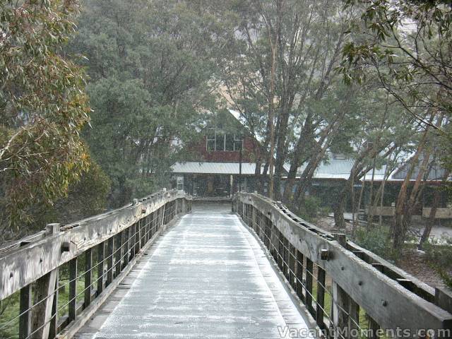 The carpet is down on the bridge and not a day too soon