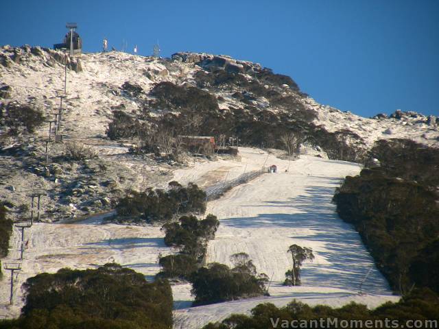 Upper Supertrail with even more snow overnight