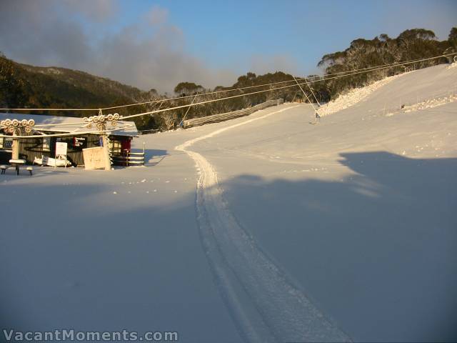 Kosi base looking towards Ramshead chair