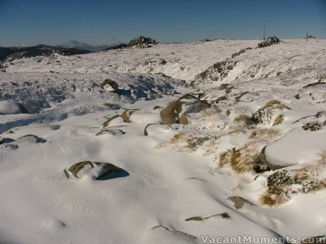 Looking from the bridge back toward Eagles Nest