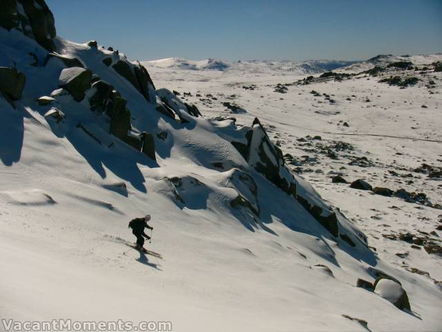 There were the occasional rocks to be avoided