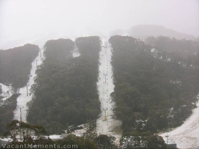 Lower Crackenback was grassy yesterday