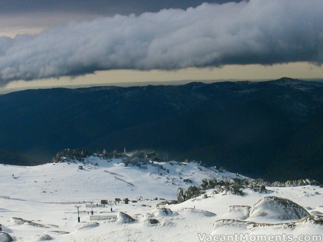 Looking from Karels towards Eagles Nest