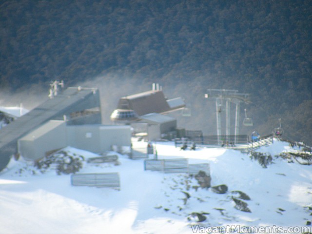 Closer view of howling winds at the top of Kosi chair