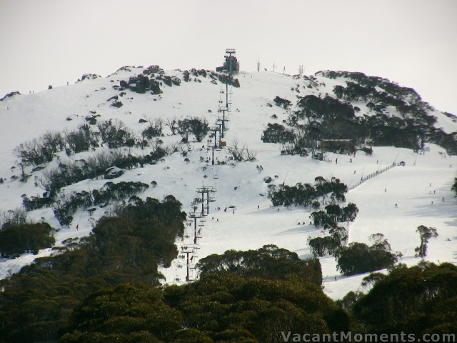 Top of Kosi this afternoon