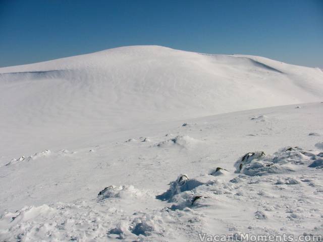 Mt Kosciuszko peak from Cootapatamba Lookout