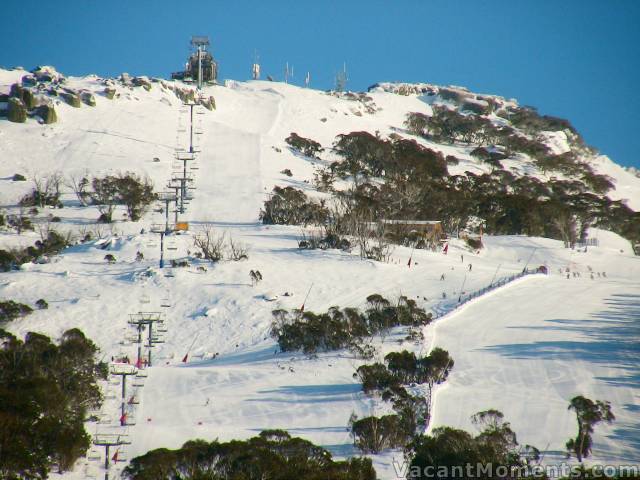 Grooming from Eagles Nest to Katrrla Face with T2B in progress